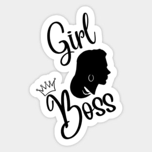 Girl Boss Sticker